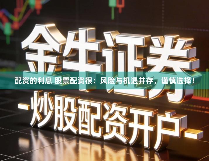 配资的利息 股票配资很：风险与机遇并存，谨慎选择！